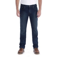 CARHARTT Rugged Flex Tapered Jeans - Blau - W33/L32