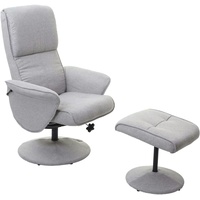 Mendler Relaxsessel Helsinki, Fernsehsessel Relaxliege TV-Sessel mit Hocker ~