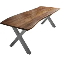 Ab:stil.art.moebel Xaver 240 x 77 x 100 cm braun