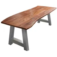 Sam möbel gmbh SAM® Esstisch Baumkante massiv Akazie nussbaum