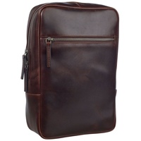 LEONHARD HEYDEN Roma Umhängetasche Leder 20 cm braun