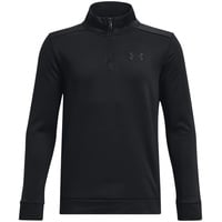 Under Armour 1/4 ZipTop Fleece Jungen 001 black/black M