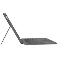 Logitech Combo Touch Tablet-Tastatur für iPad 10 2022 grau