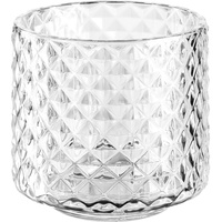 LEONARDO Teelichthalter Poesia Ø 10 cm Glas Transparent Klar