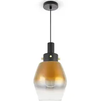 Paco Home Pendelleuchte »DORA«, Leuchtmittel E27 Gold, Typ 2