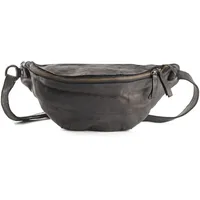 Harold's Submarine Gürteltasche Leder 33 cm schwarz