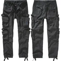Brandit Textil Brandit Pure Slim Fit Trouser Cargohose anthrazit,