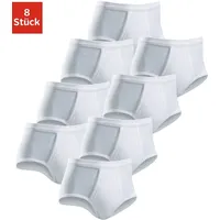 CLIPPER Slip, (Packung, 8 St.), schlichtes Basic für jeden