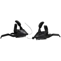 Shimano Unisex – Erwachsene ST-EF500 Schalt-/Bremshebel, Schwarz, Einheitsgröße