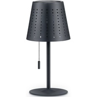 Paco Home Tischleuchte »LARA«, Outdoor Tischlampe Akku Metall Aufladbar