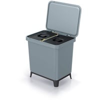 Prosperplast Recycling-Sortiersystem 2x10L Farbe Grau Keden