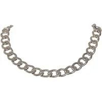 URBAN CLASSICS Big Chain Necklace in silberfarben