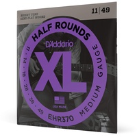 D'Addario XL Half Rounds Medium EHR370