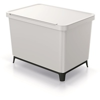 KEDEN Recycling-Sortiersystem 4x10l Farbe weiß Keden