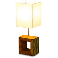 Levandeo Tischlampe 16 x 45 x 16 cm Treibholz
