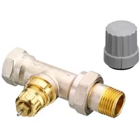 Danfoss Ventilgehäuse RA-FN 15 R 1/2, Durchgangsausführung, vernickelt, Einbau