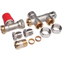 Danfoss Ra-k Steigrohrventil-Set 013G3342 R 1/2 x G 3/4