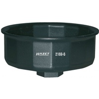 HAZET Ölfilter-Schlüssel 2169-6 Vierkant hohl 12,5 mm (1/2 Zoll)
