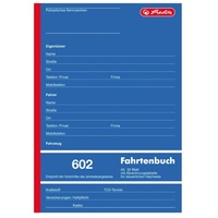Herlitz Fahrtenbuch 602 A5 32 Blatt