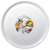 Saturnia Arcoroc Pizzateller 31 cm Dekor Napoli