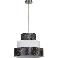 Licht-Erlebnisse Pendelleuchte in Schwarz Weiß | Gr.: onesize