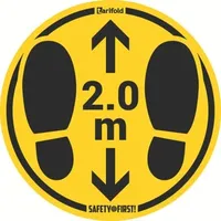 Tarifold Jalema Bodenaufkleber ⌀ 35cm gelb/schwarz