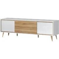 Home Affaire »Vida«, (H/B/T): 58/180/47cm), UV lackiert, hochglänzend, Soft-Close