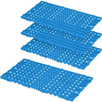 BRB-Lagertechnik BRB Bodenrost, blau, 800x400x25 mm, 1,28 qm, PE-HD,