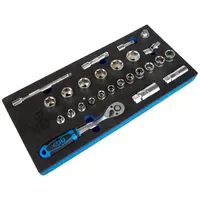 BGS Steckschlüssel-Satz 10 mm (3/8 Zoll) 26-tlg.