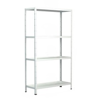 SCHULTE Regalwelt Steckregal 4 Fachböden, 65 kg Tragkraft, 180x90x40