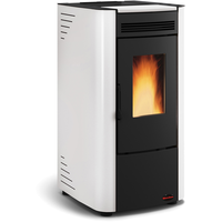La Nordica-Extraflame Extraflame Pelletofen Ketty weiß Stahl2,4 - 6,5
