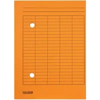 Falken Umlaufmappe A4 orange Recyclingkarton 250g 4014481512408 Falken 100