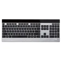 Rapoo E9270P Ultraslim Touch Keyboard DE silber