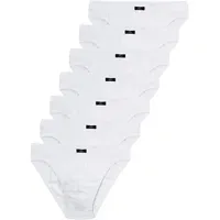 S.Oliver Slip unifarben Weiß L 7er Pack