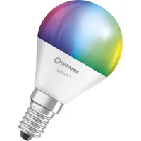 LEDVANCE Smart+ WiFi LED-Lampe Tropfenform E14/6,5W 470lm RGBW Farbwechsel