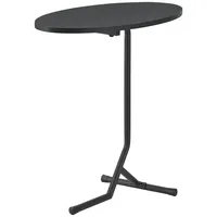 [en.casa] Beistelltisch Karlebo 55x60x30cm Schwarz