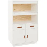 VidaXL Highboard 67 x 108,5 x 40 cm Weiß