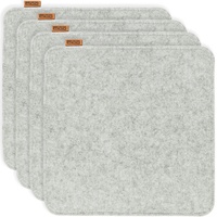 MIQIO Design Filz Sitzkissen 4 Sitzauflage mit Antirutschnoppen 35