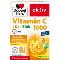 Doppelherz Aktiv Vitamin C 1000 + D3 + Zink