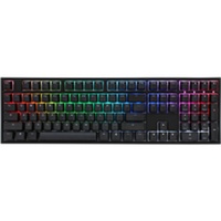 Ducky ONE 2 Backlit PBT Gaming Tastatur, MX-Nature-White, RGB