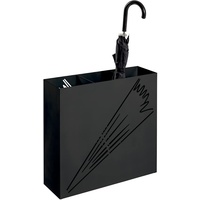 Haku-Möbel HAKU Möbel Schirmständer 22568 schwarz, Metall