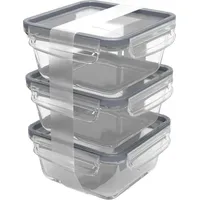 Rotho Kühlschrankdose CLIC & LOCK blau 17 x 23