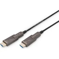 Digitus HDMI AOC Hybrid Glasfaserkabel mit abnehmbaren Stecker (20