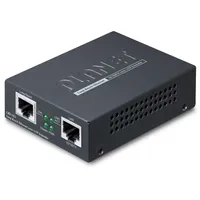 Planet 1-Port 10/100TX Ethernet over Netzwerksender & -empfänger Schwarz