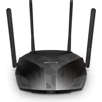 Mercusys MR80X AX3000 Dual-Band Wi-Fi 6 Router Router, Schwarz