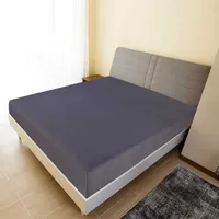 VidaXL Spannbettlaken Jersey Anthrazit 140x200 cm Baumwolle