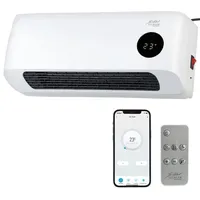 Sichler Haushaltsgeräte WLAN-Keramik-Wandheizlüfter 2000 W Weiß