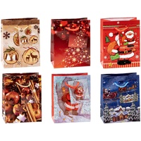 TSI 12 TSI Geschenktaschen Weihnachten Serie 7 Motiv sortiert