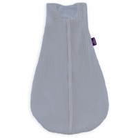 Träumeland Sommerschlafsack LIEBMICH Baumwollmusselin, hellblau, Größe 70