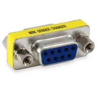 Equip Seriell RS232 Gender Changer Coupler Buchse auf Buchse